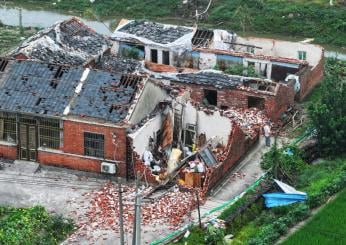 Cina, tornado nella provincia dello Jiangsu: 5 morti e diversi feriti