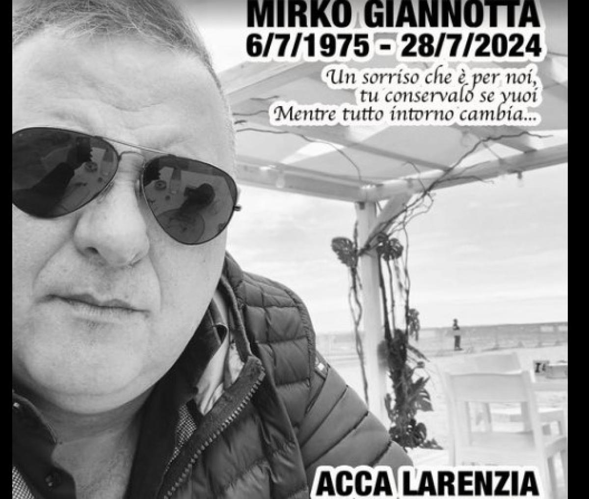 Chi era Mirko Giannotta? Causa morte dell’impiegato Ama figlio dell’ex responsabile MSI di Acca Larentia