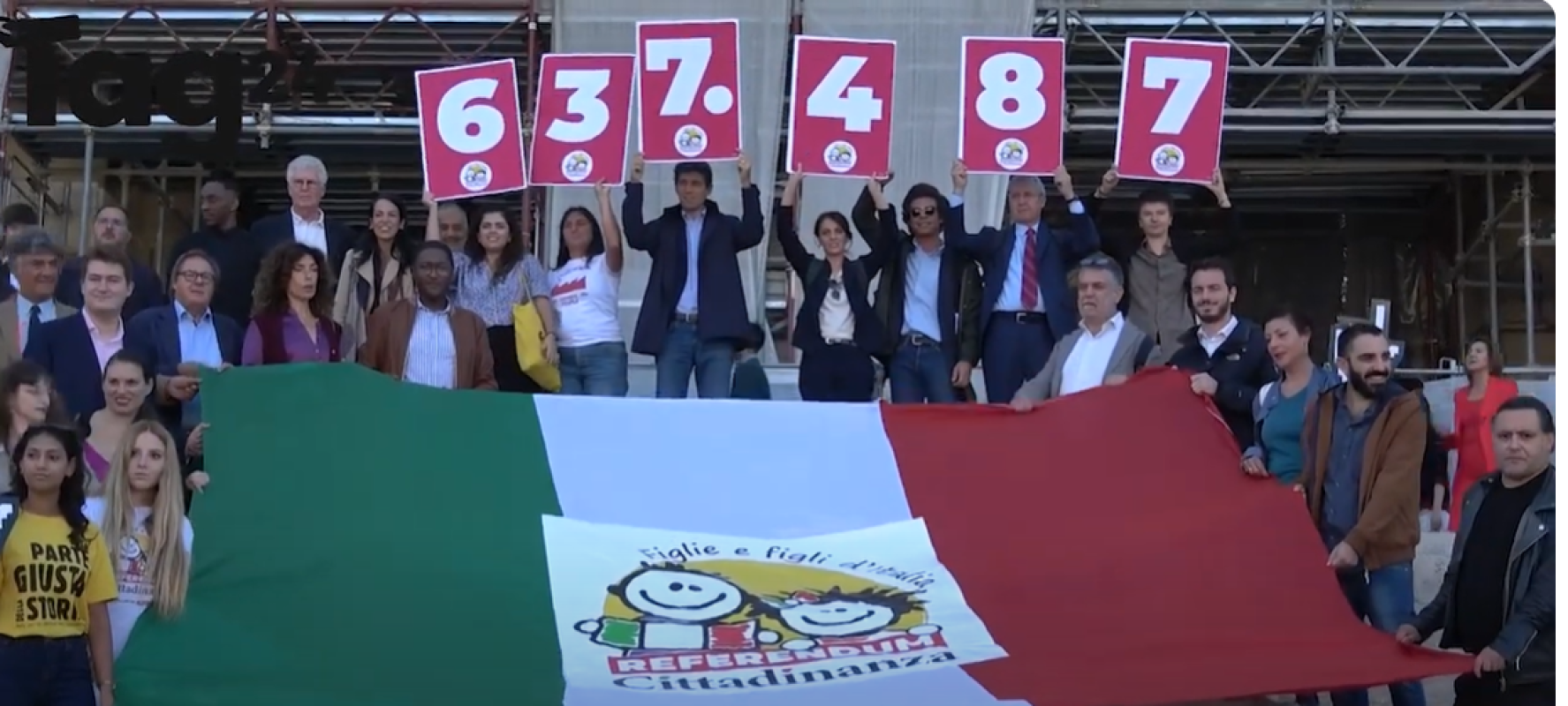 Referendum cittadinanza, depositate 637mila firme. Magi: “Grande gesto di resistenza al Governo” | VIDEO