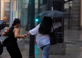 Allerta meteo arancione dalle 21 di oggi fino a sabato sera