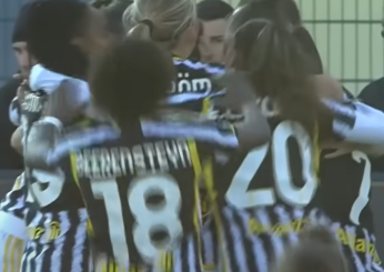 Serie A femminile, le bianconere ricominciano da un poker: Juventus women-Pomigliano 4-0