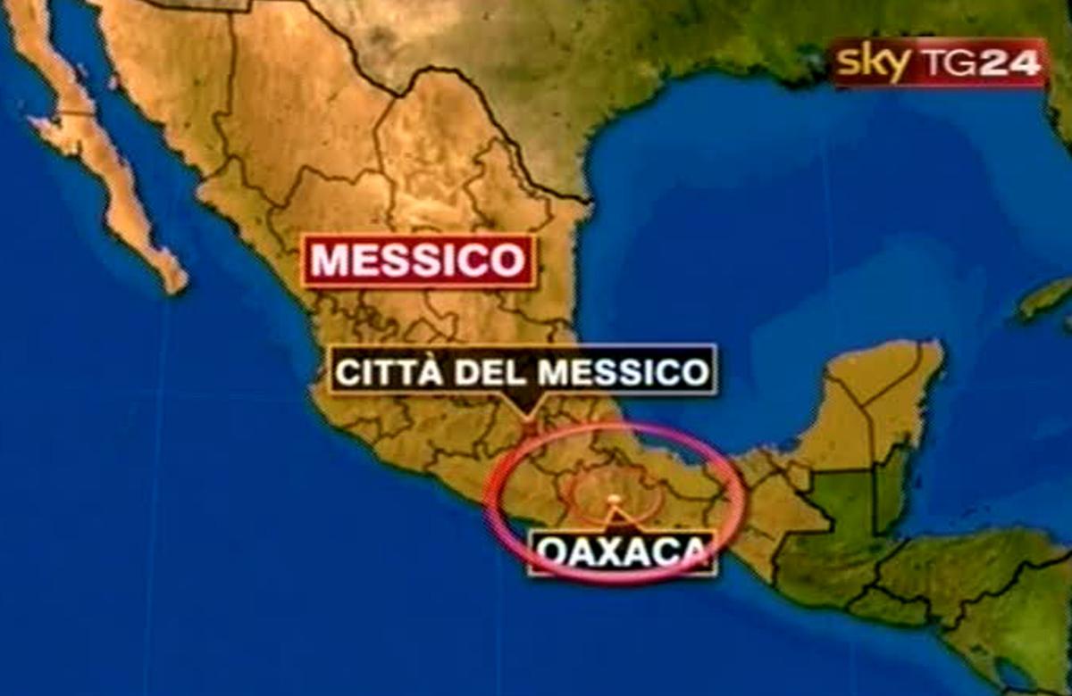 Messico, terremoto a magnitudo 5.9 colpisce lo Stato di Oaxaca