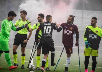 ASD Roma Calcio Amputati, niente campionato: mancano i fondi. Il presidente Arturo Mariani: “A rischio il nostro sogno di inclusione”