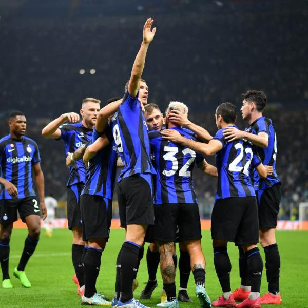 Inter-Viktoria Plzen 4-0: l’Inter cala il poker e vola agli ottavi