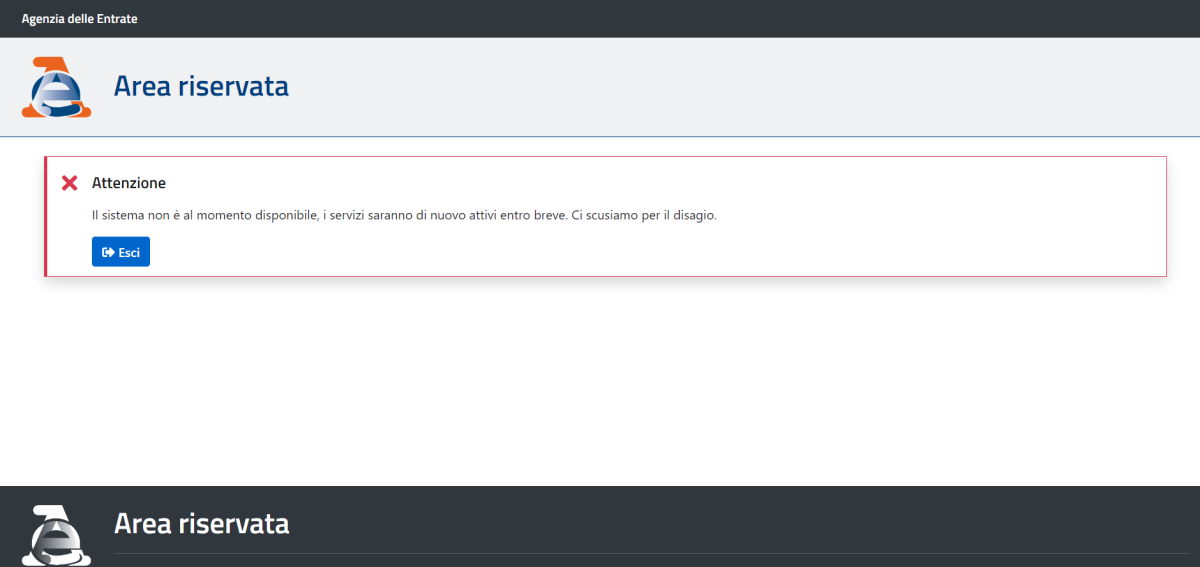 Sito Agenzia Entrate non funziona oggi 14 dicembre 2023: ecco perch…
