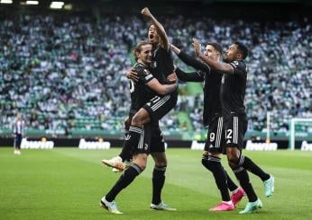 Sporting-Juventus 1-1, bianconeri in semifinale!