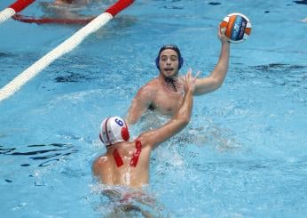 Europei pallanuoto maschile, Italia-Grecia 15-8: Settebello al primo posto nel girone