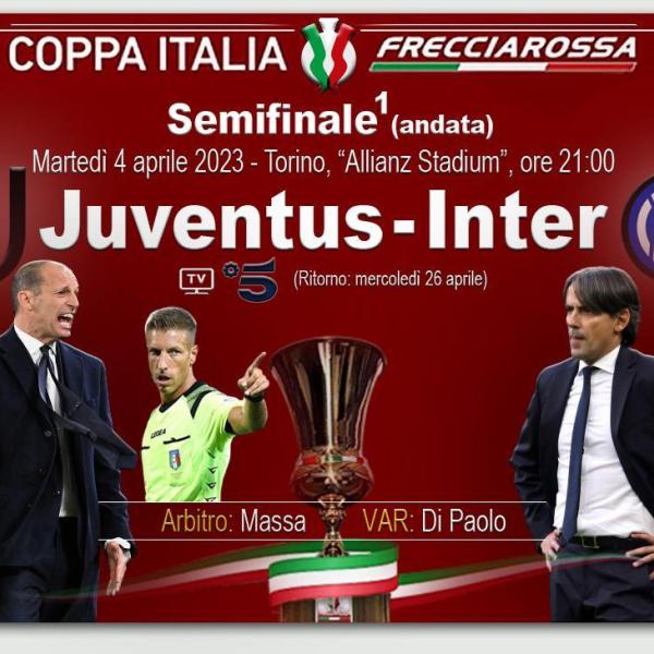 Juventus-Inter di Coppa Italia, dove vederla in chiaro?  Canale tv e diretta streaming. Ma anche chi la dirige