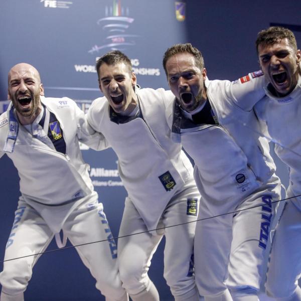 Mondiali scherma, oro storico dell’Italia nella spada: battuta la Francia