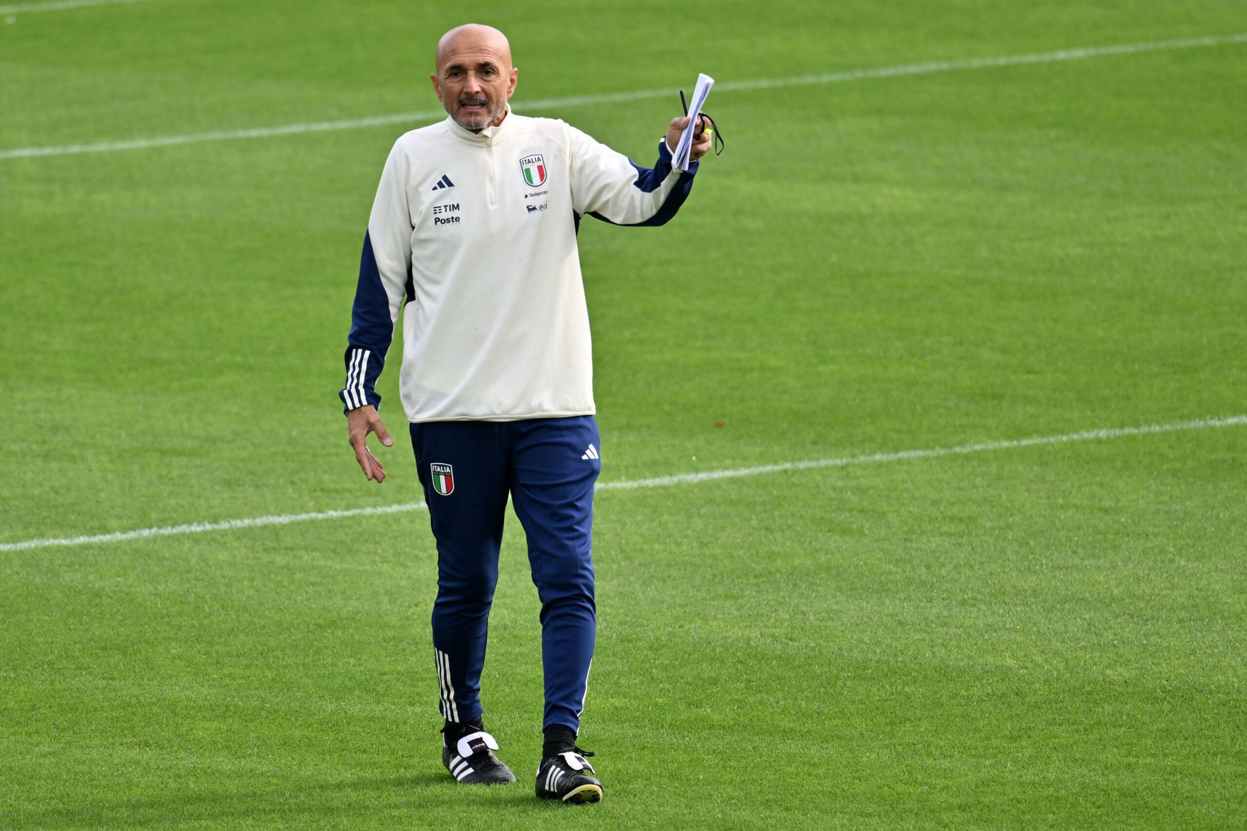 Italia, Spalletti: “Non facciamo calcoli. Locatelli out. Immobile…”