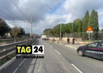 Roma, incidente mortale su via Casilina, ciclista travolto e ucciso da un camion, traffico in tilt | VIDEO