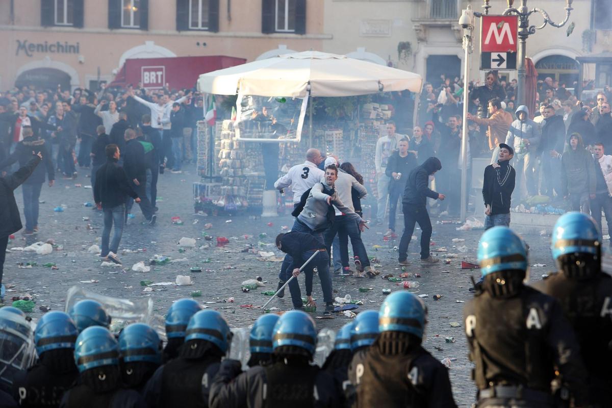 Roma-Feyenoord, città blindata: dispiegati 1500 agenti nel Centro S…