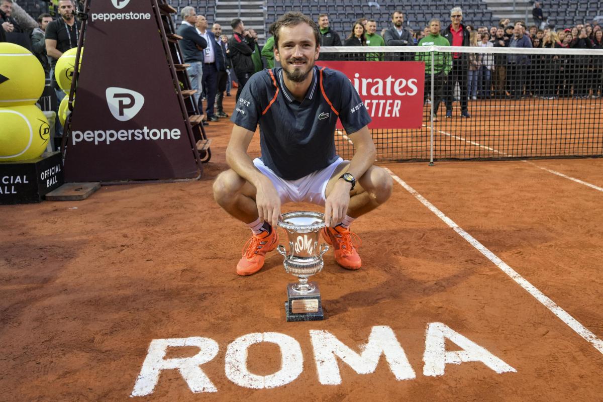 ATP Roma 2023, Medvedev batte Rune e trionfa per la prima volta agl…