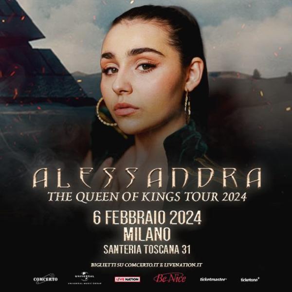 Alessandra, speranza norvegese dell’Eurovision arriva in Italia per il suo tour