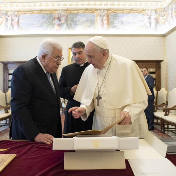 Palestina, telefonata tra Papa Francesco e Abu Mazen: ecco cosa si sono detti