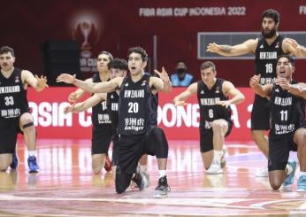 Basket, la Nuova Zelanda danza l’Haka come nel rugby