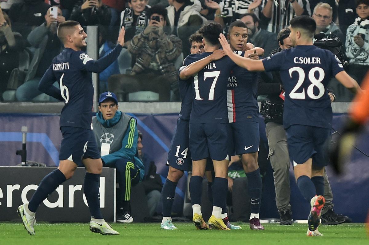 Juventus-PSG 1-2, bianconeri in Europa League