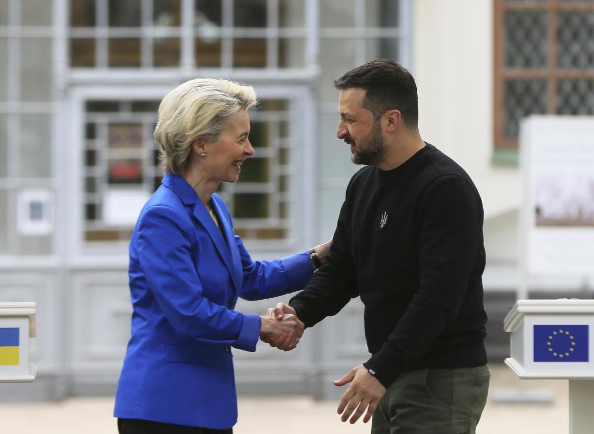 Incontro tra Zelensky e von der Leyen, il leader ucraino: “Consolid…