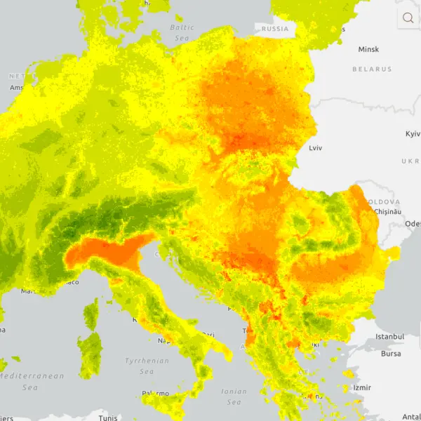 L’Atlante Europeo dell’Ambiente e della Salute