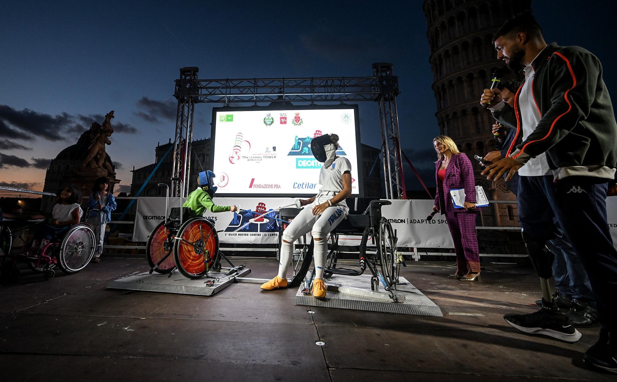 Scherma, a Pisa, al via giovedì 22 settembre, la tappa della Coppa del Mondo Paralimpica 