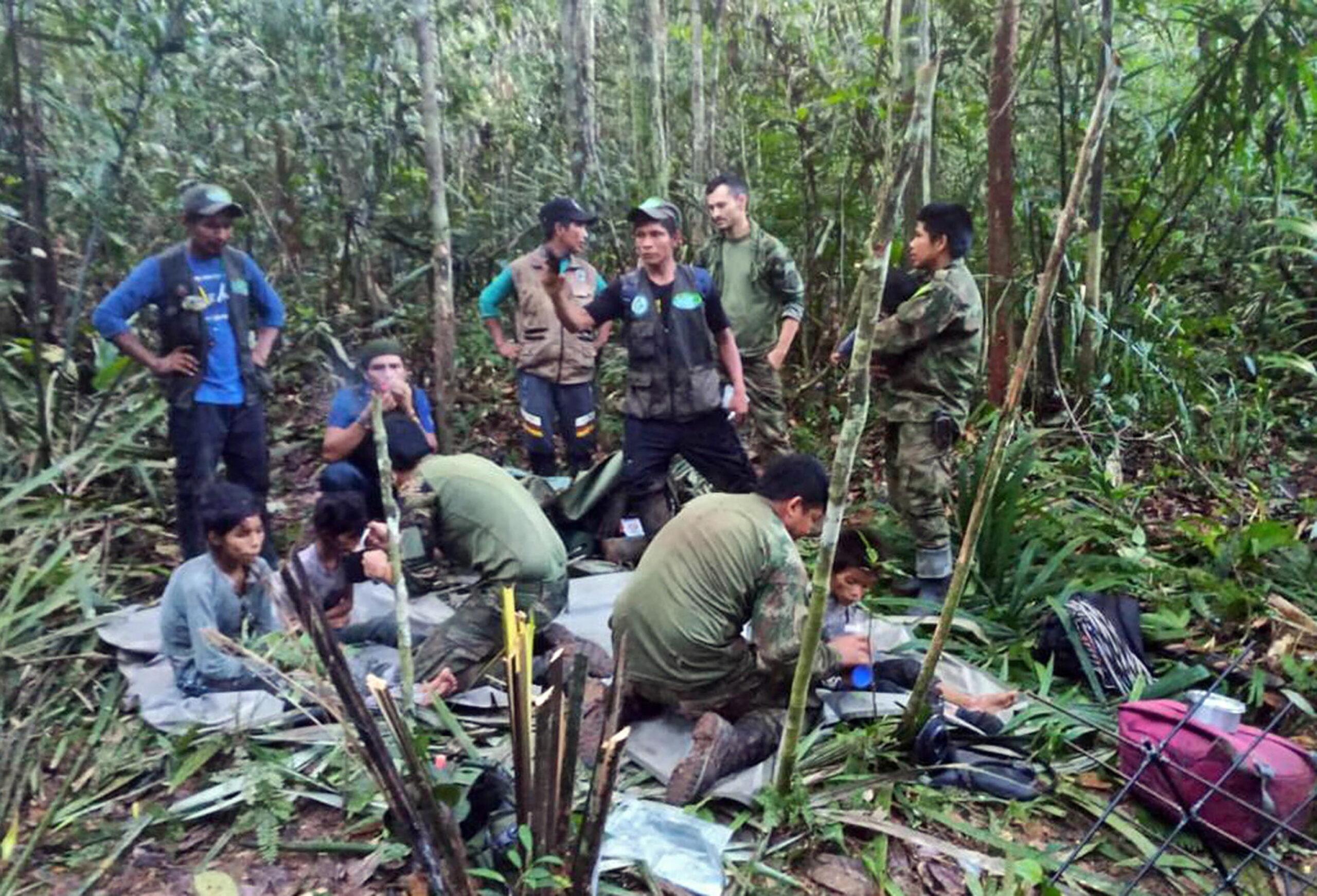 Colombia, quattro bambini sopravvissuti a un incidente aereo