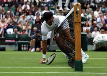 Wimbledon, Djokovic show in mezzo alla pioggia: il siparietto del s…