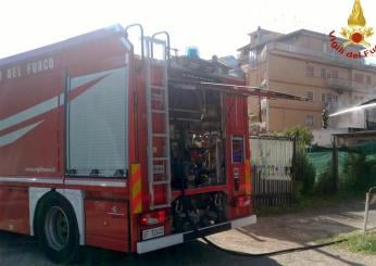 Campobasso, incendio a Termoli: fiamme alte a Rio Vivo-Marinelle