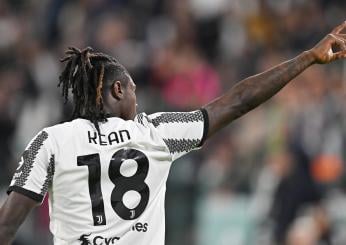 Juventus, fastidio al polpaccio per Kean. In dubbio per la trasferta di Udine