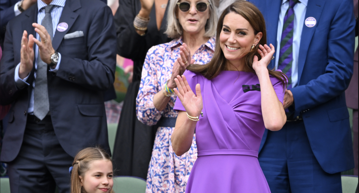 Kate Middleton perché ha scelto un vestito viola per la finale di Wimbledon 2024? Significato del look | FOTO