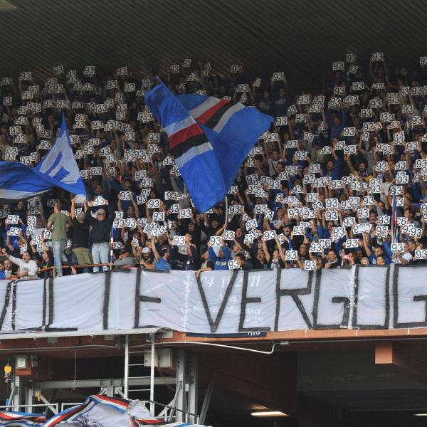 Tensione fuori dallo stadio, i tifosi della Samp infuriati dopo l’ennesima sconfitta della propria squadra