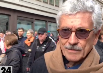 Massimo D’Alema alla manifestazione per la pace a Roma 9 marzo 2024: “Cessate il fuoco a Gaza necessario e urgente” | VIDEO