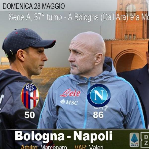 Bologna-Napoli: dove vederla in Tv e le notizie attorno al match