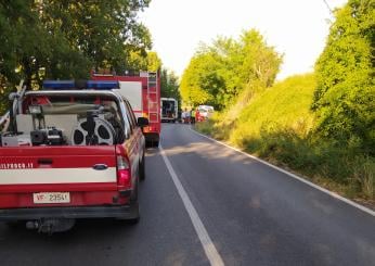 Ancona, incidente a Trecastelli: moto contro mezzo agricolo, morto …