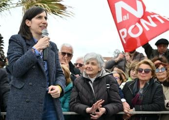 Schlein a Messina per dire “no” al Ponte sullo Stretto: “Fretta elettorale quando in gioco c’è la vita delle persone”| VIDEO