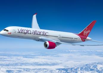 Carburante sostenibile per l’aviazione, il volo transatlantico della Virgin Airways