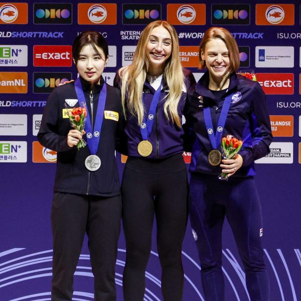 Mondiali short track 2024, Arianna Fontana è bronzo a Rotterdam