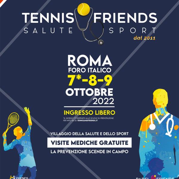 Tennis & Friends, torna la manifestazione dedicata alla salute