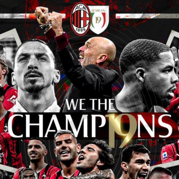 Il Milan vince lo Scudetto: battuto il Sassuolo 3-0