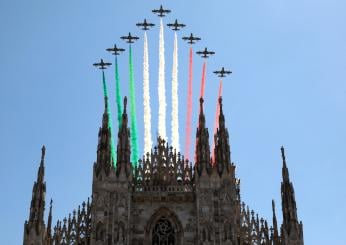 Frecce tricolori Milano 11 settembre 2023: orario, dove e come vederle