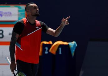 Tennis, maxi multa per Kyrgios dopo le polemiche contro Sinner