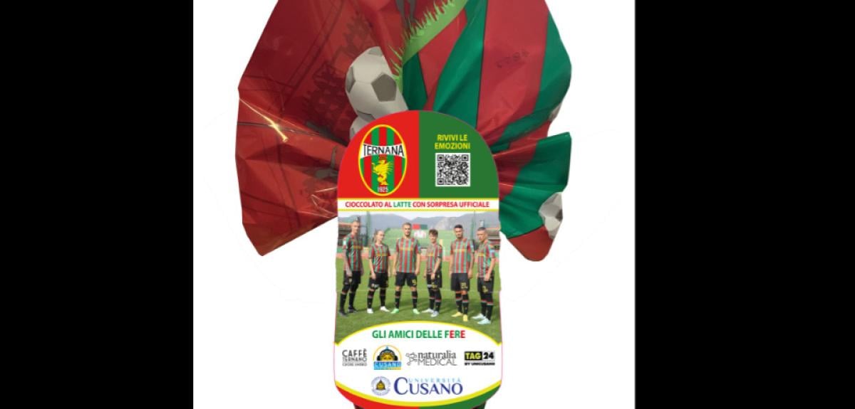 Uova di Pasqua Ternana Cuore Umbro a sostegno dell’Associazione Pro…