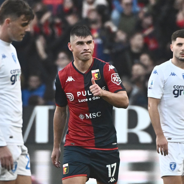 Genoa-Empoli 1-1: Cancellieri risponde a Malinovskyi