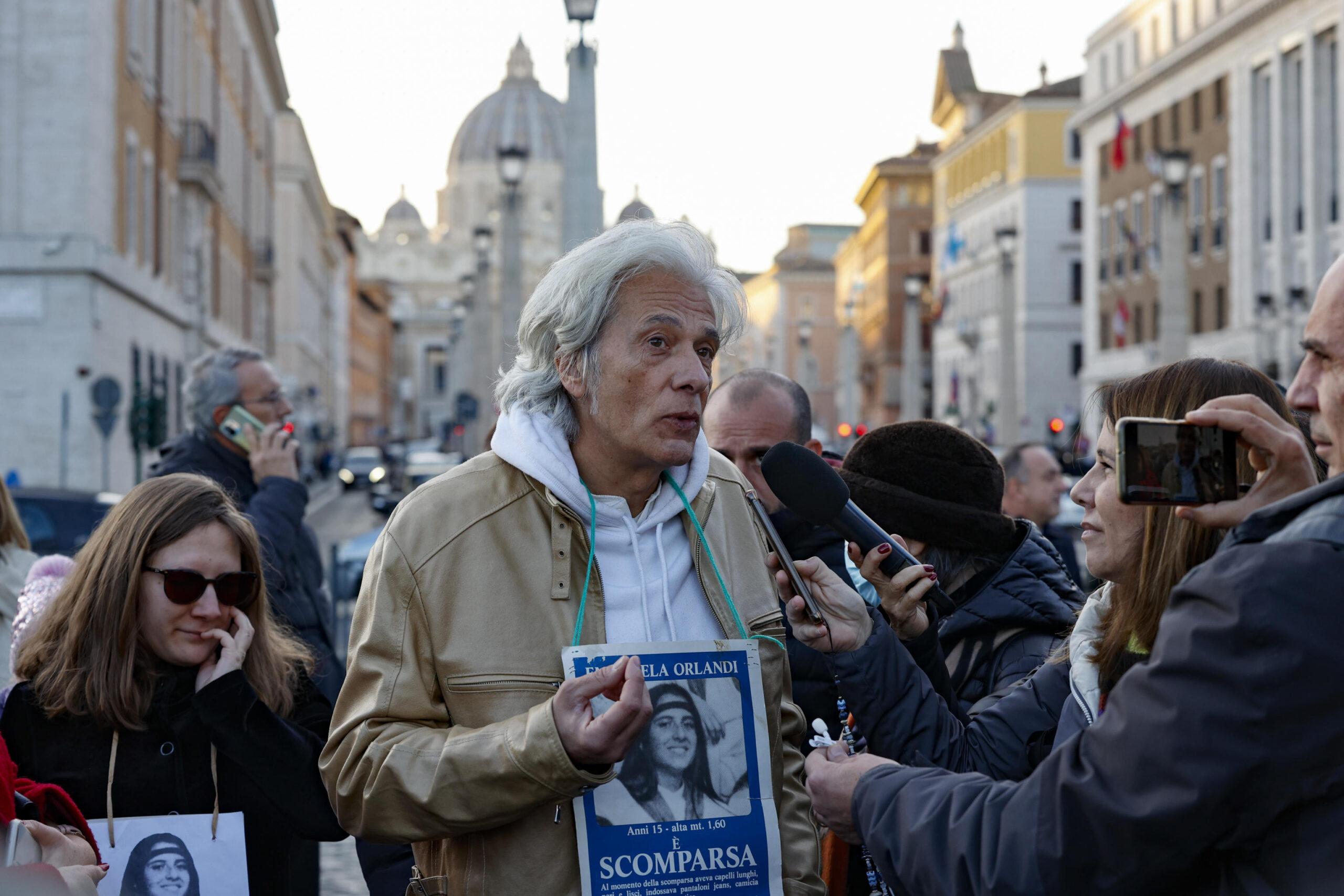 Caso Emanuela Orlandi, il fratello Pietro convocato dal Tribunale vaticano: “È la prima volta”