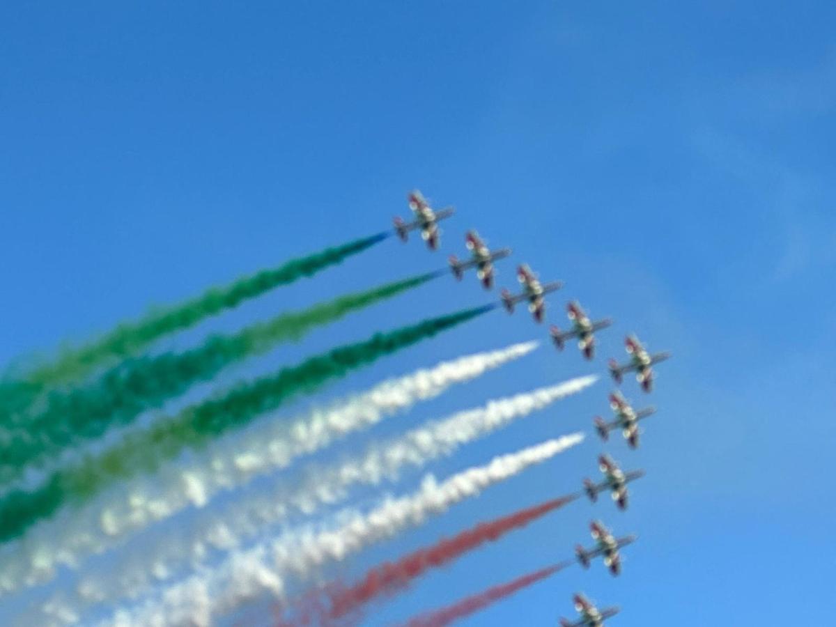 Le Frecce Tricolori tornano a volare su Trento e Bolzano