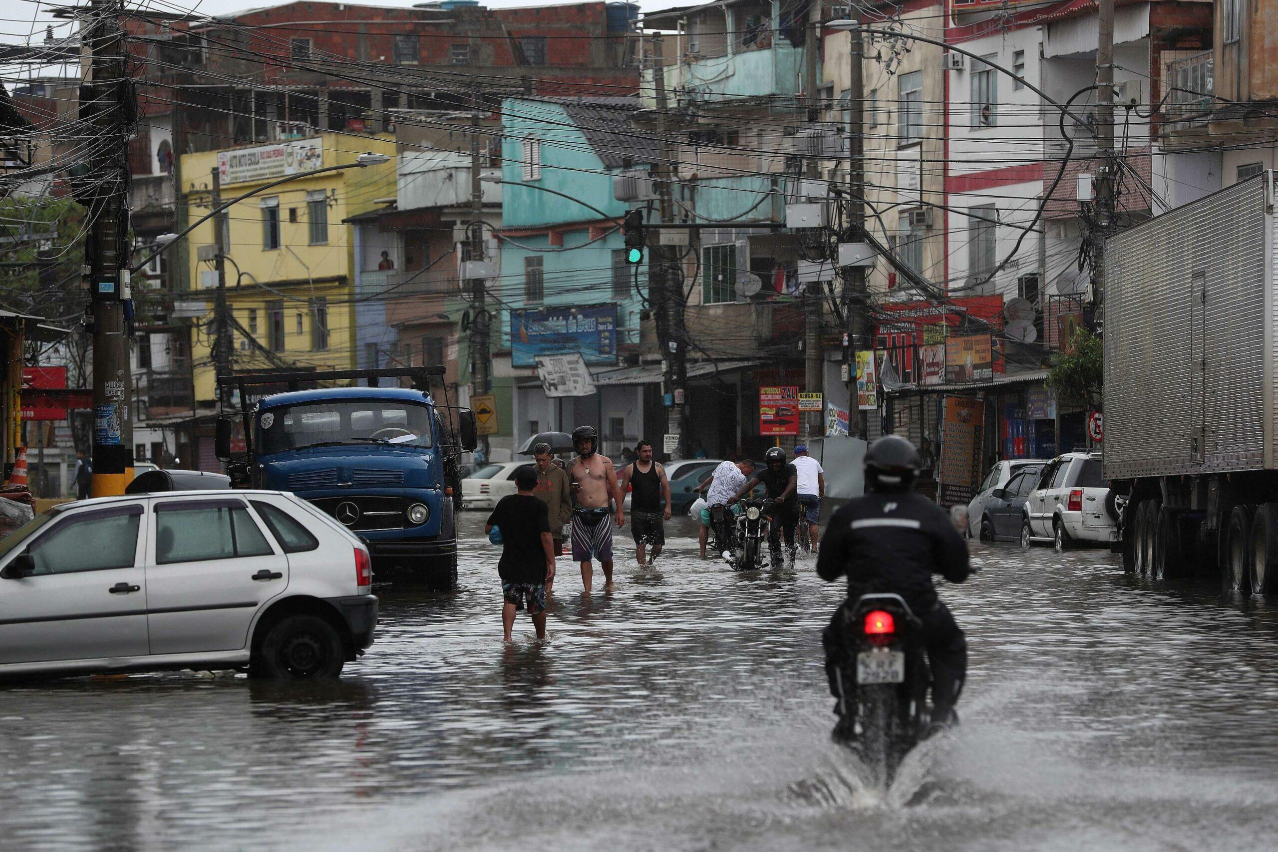 Rio de Janeiro temporale Brasile