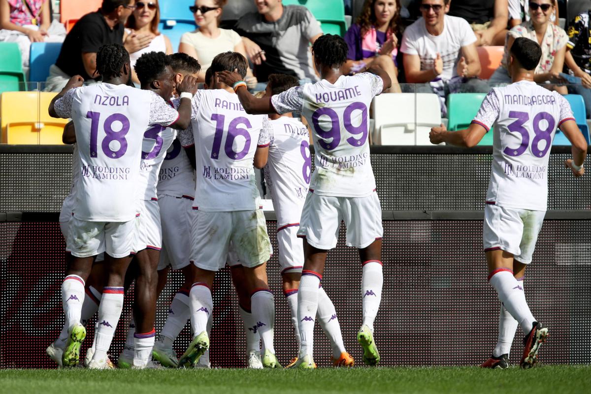 Udinese-Fiorentina 0-2, viola a 10 punti. Vince anche l’Atalanta