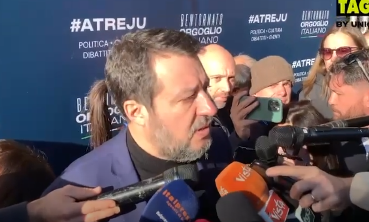 Atreju 2023, Salvini: “Soddisfatto della manovra, Mes strumento inu…