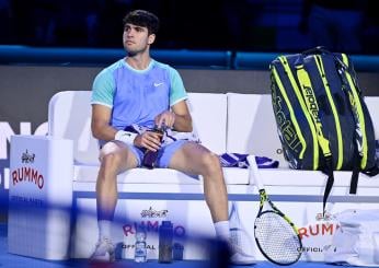 Carlos Alcaraz a rischio ritiro alle Nitto ATP Finals 2024: le condizioni dello spagnolo