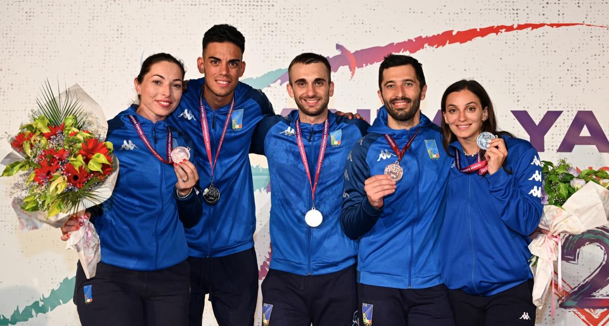 Europei Scherma, oro per Garozzo, argento Marini e Fiamingo