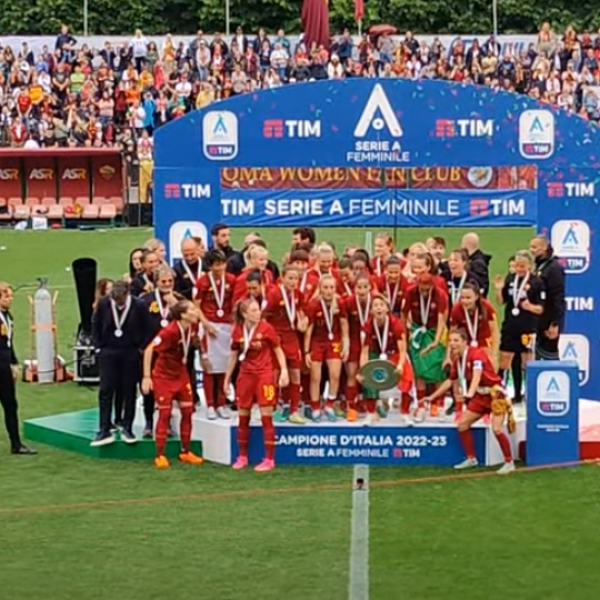 Serie A femminile 23/24: la Roma è campione d’Italia per la seconda volta consecutiva